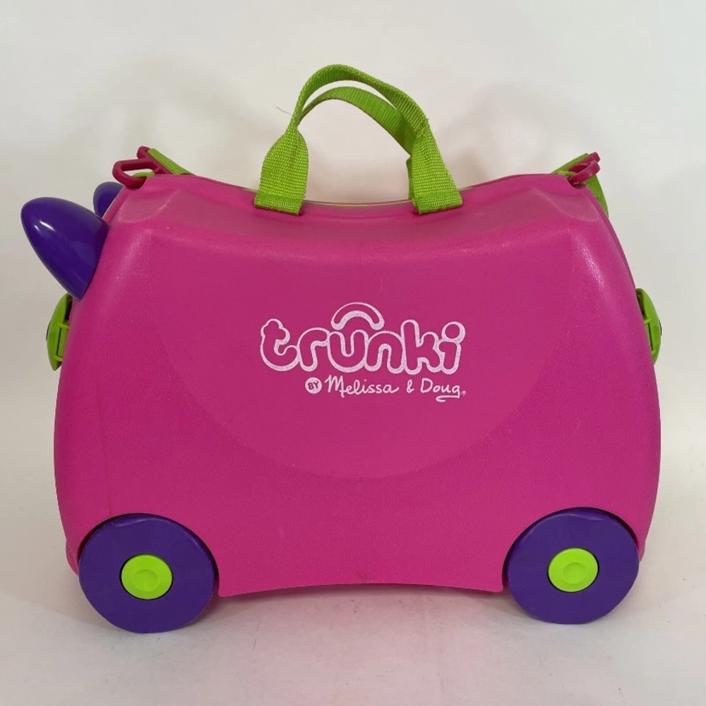Trunki Ride On, Pull Along Children’s Suitcase Pink